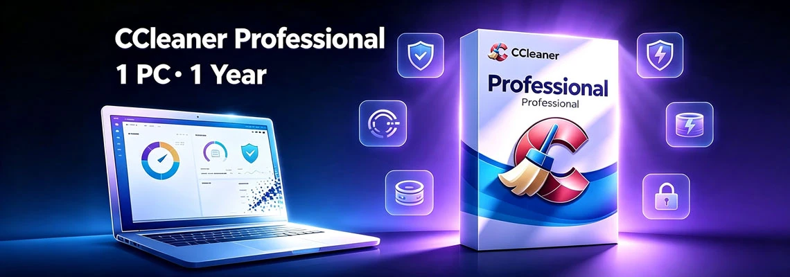 CCleaner Professional 1 PC 1 Year CD Key Global