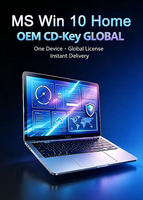 MS Win 10 Home OEM KEY GLOBAL-Lifetime, Vip-Urcdkey 