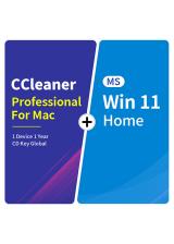 vip-urcdkey.com, CCleaner Professional For Mac 1 Device 1 Year CD Key Global+MS Win 11 Home  Pack