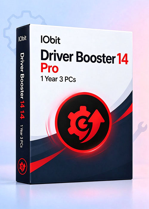 vip-urcdkey, IObit Driver Booster 14 Pro 1 Year 3 PCs CD Key Global
