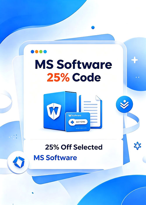 MS Software 25% Code