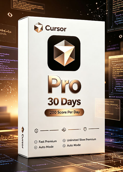 vip-urcdkey, Cursor Pro 30 Days 200 Score Per Day