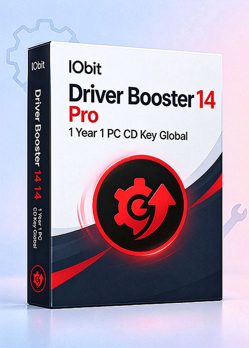 vip-urcdkey, IObit Driver Booster 14 Pro 1 Year 1 PC CD Key Global