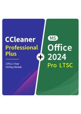 vip-urcdkey.com, CCleaner Professional Plus 3 PCs 1 Year CD Key Global+MS Office2024 Pro LTSC  Pack