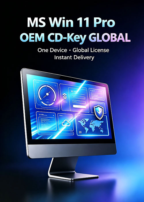 MS Win 11 Pro OEM KEY GLOBAL-Lifetime, Vip-Urcdkey 