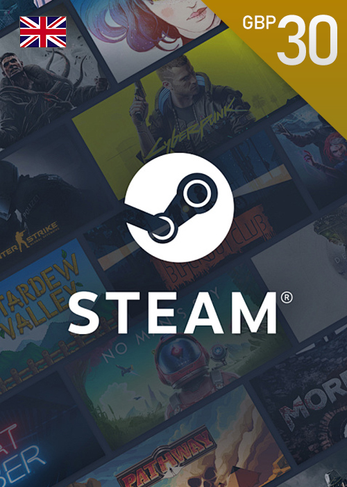 Steam Gift 30 GBP CD KEY EN