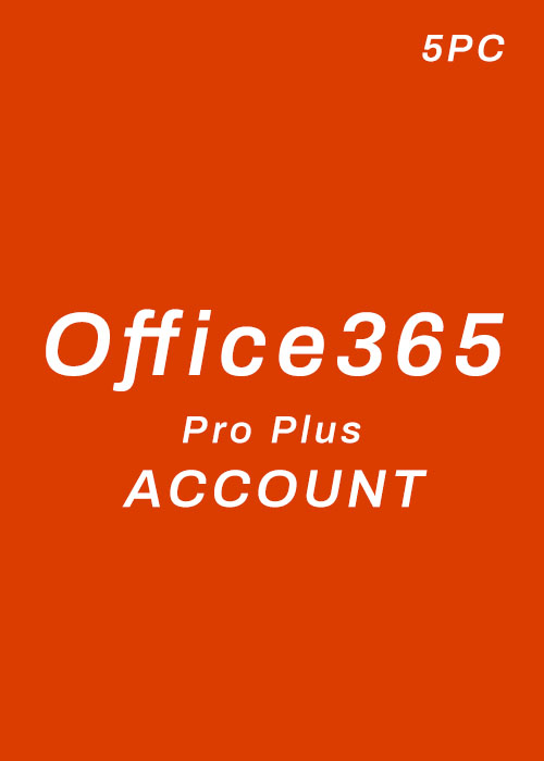MS Office 365 Account Global 5 Devices Global